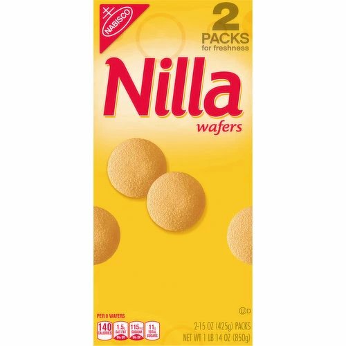Nilla Wafers, 2 Packs, 2 Each 2 Nilla Wafers, 2 Packs, 2 Each - Image 2