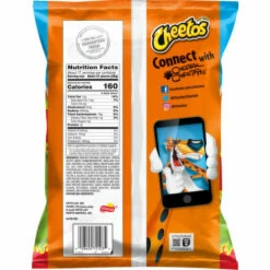 Cheetos Cheese Flavored Snacks, Flamin' Hot Limon Flavored, Crunchy, 17.375 Ounce