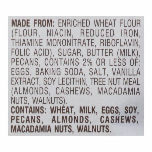 Pepperidge Farm Cookies, Butter Pecan, Thin & Crispy, 12 Each 4 Pepperidge Farm Cookies, Butter Pecan, Thin & Crispy, 12 Each - Image 4