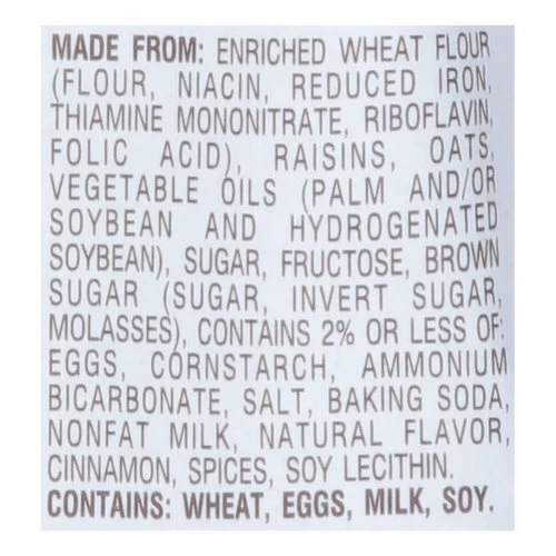 Pepperidge Farm Cookies, Oatmeal Raisin, Soft Baked, 8 Each 4 Pepperidge Farm Cookies, Oatmeal Raisin, Soft Baked, 8 Each - Image 4