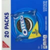 Oreo Sandwich Cookies, Chocolate, 20 Packs, 20 Each