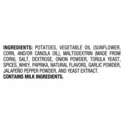 Lay's Potato Chips, Jalapeno Flavored, Kettle Cooked, 8 Ounce -Snack Haven Shop c181d19e 5c55 44bc 9061 fa07d7cc0d0b