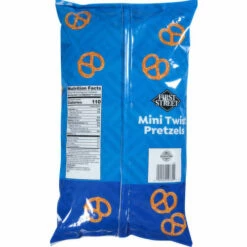 First Street Pretzels, Mini Twist, Party Size, 48 Ounce