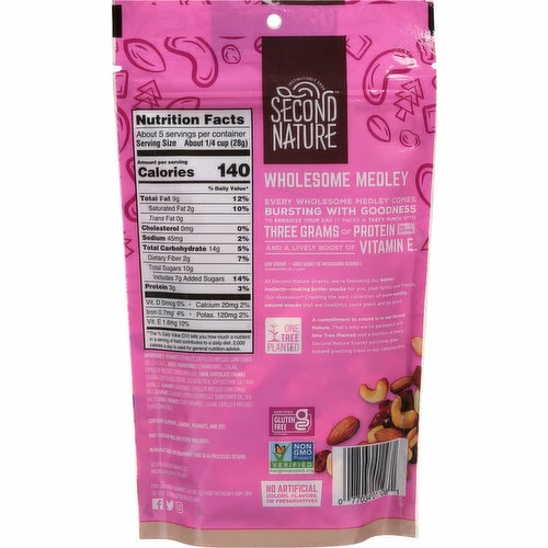 Second Nature Medley, Wholesome, 5 Ounce 1 Second Nature Medley, Wholesome, 5 Ounce