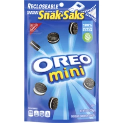 Mini Oreo Snak Sacks 8.0 Oz, 8 Ounce