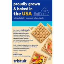 Triscuit Crackers, Sea Salt, 8.5 Ounce