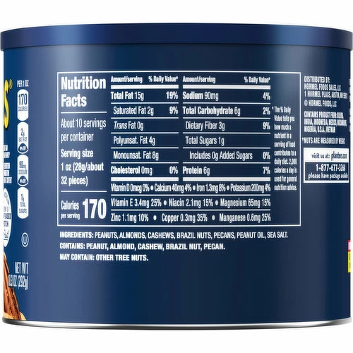 Planters Mixed Nuts, Salted, 10.3 Ounce 3 Planters Mixed Nuts, Salted, 10.3 Ounce - Image 3