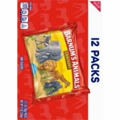 Barnum's Animals Crackers, Mini, 12 Pack, 12 Each