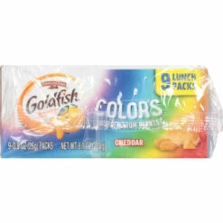 Goldfish Snack Crackers, Baked, Cheddar, Colors, 9 Lunch Packs, 9 Each -Snack Haven Shop dcca2f33 3838 4d36 bc85 7d22a434a88e