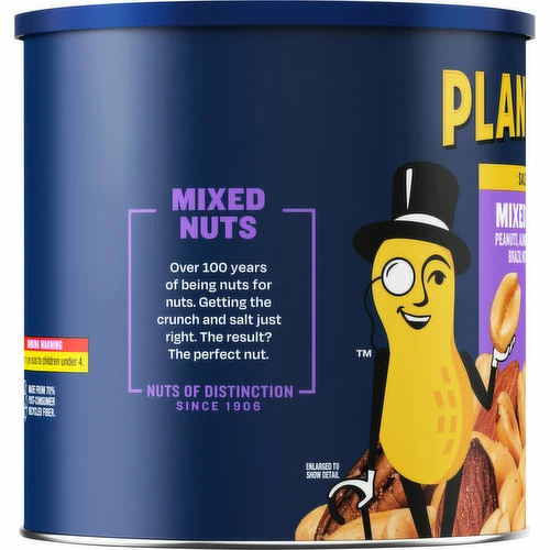 Planters Mixed Nuts, Salted, 56 Ounce 2 Planters Mixed Nuts, Salted, 56 Ounce - Image 2
