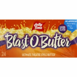 Jolly Time Microwave Popcorn, Blast O Butter, Ultimate Theatre Style Butter, 24 Pack, 24 Each -Snack Haven Shop df0bf25e b2a4 4f94 a0d3 67dd83f4edb7