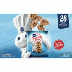 Pillsbury Cookies, Chocolate Chip, Soft Baked, Mini, 28 Each