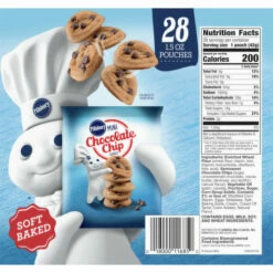 Pillsbury Cookies, Chocolate Chip, Soft Baked, Mini, 28 Each 6 Pillsbury Cookies, Chocolate Chip, Soft Baked, Mini, 28 Each -Snack Haven Shop e373e860 f22a 4808 b6e7 2e8670a4119c