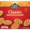 First Street Snack Crackers, Baked, Classic, 4 Packs, 13.7 Ounce