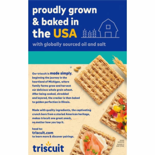 Triscuit Crackers, Reduced Fat, 7.5 Ounce 1 Triscuit Crackers, Reduced Fat, 7.5 Ounce