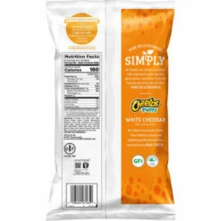 Cheetos Cheese Flavored Snacks, White Cheddar, Puffs, 8 Ounce