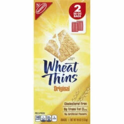 Wheat Thins Snacks, Original, 2 Each