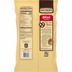 Snyder's Of Hanover Pretzels, Mini, Family Size, 16 Ounce