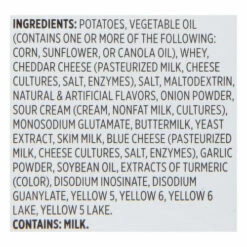 First Street Potato Chips, Cheddar & Sour Cream, Party Size, 16 Ounce -Snack Haven Shop e83dba93 36f4 4d4e 9bde dc0e6b116e30