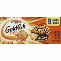 Goldfish Baked Snack Crackers, Xtra Cheddar, 9 Each -Snack Haven Shop eef2ea5e 05f1 47de abfe ae7c33e45605