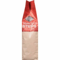 First Street Tortilla Chips, White Corn, Strips, Party Size, 40 Ounce -Snack Haven Shop f92f2cc3 2a21 4d3f 934f 19572d956f49