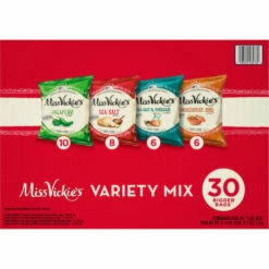 Miss Vickie's Potato Chips, Variety Mix, 30 Each