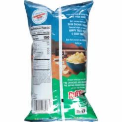 Ruffles Potato Chips, Sour Cream & Onion Flavored, 8 Ounce